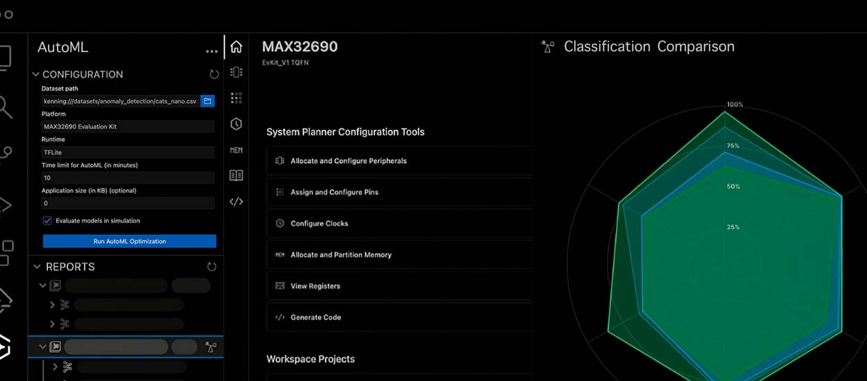 CodeFusion Studio™ se extinde cu AutoML for Embedded - Electronica Azi