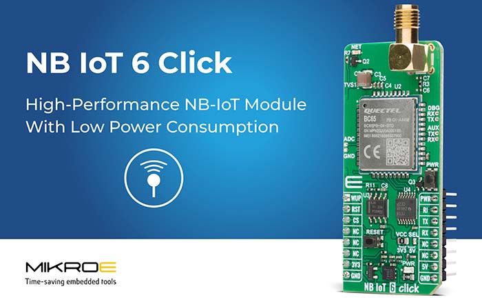 NB IoT 6 Click de la MIKROE