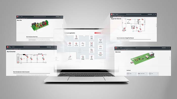 Navigatorul de produse de la Würth Elektronik