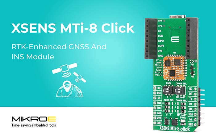XSENS MTi-8 Click de la MIKROE